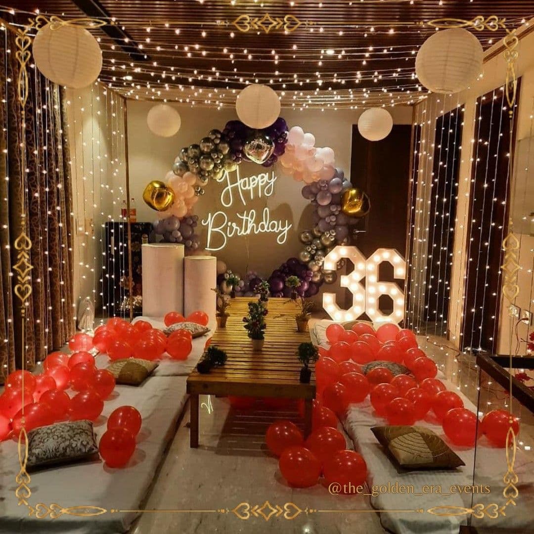 Seating arrangement for events in Vijayawada function hall